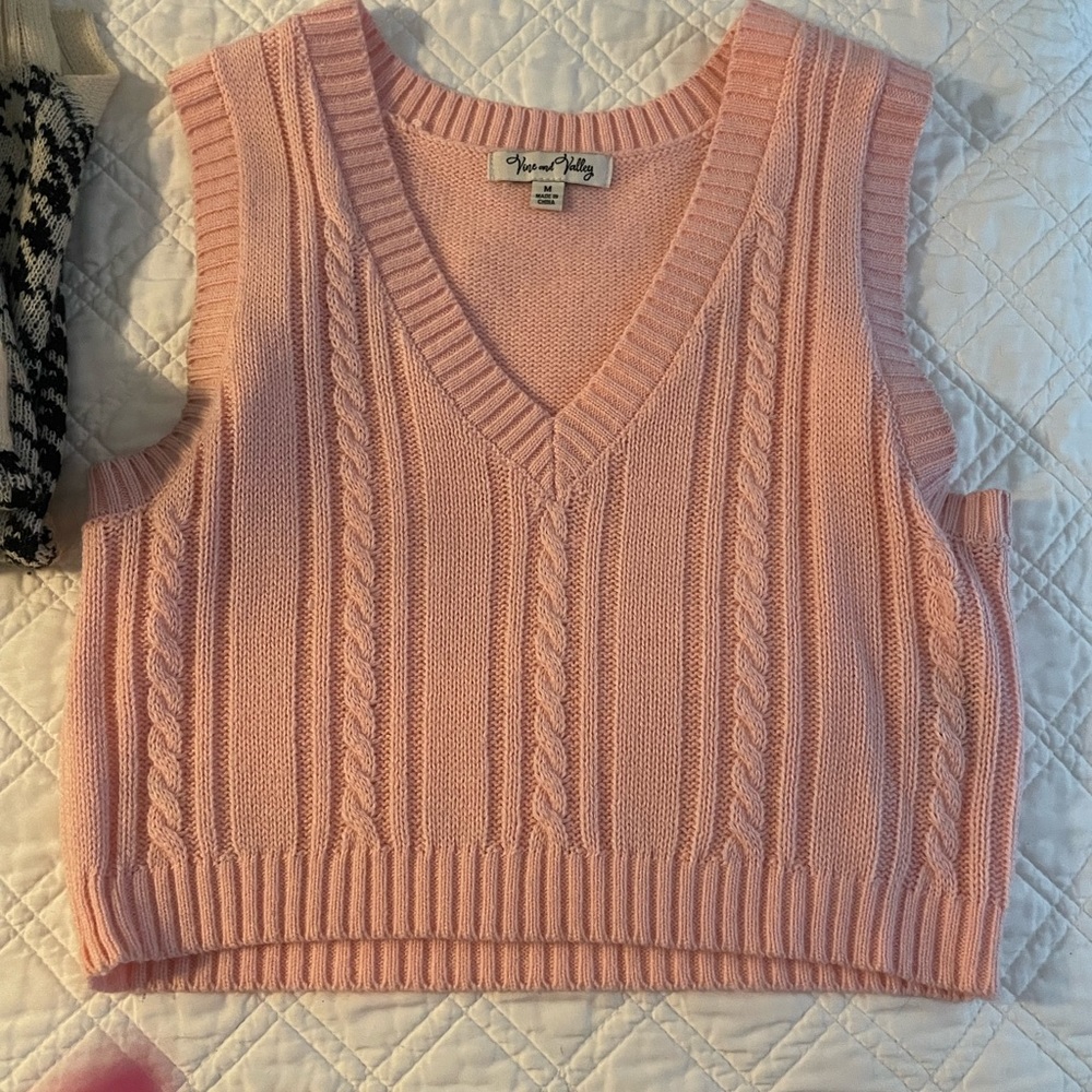 Pink vest